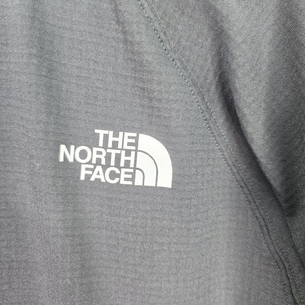 NWT The North Face Mens L NF0A47FB Mountain Peaks 1/4 Zip Fleece Digital Shadows